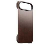 NOMAD Traditional Leather Case | For iPhone 17 Air | Protective Case Made of High-Quality Genuine Leather | MagSafe Compatible | Rustic Brown Horween