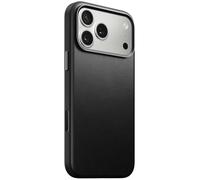 NOMAD Traditional Leather Case for iPhone 17 Pro Max, Protective Case Made of High-Quality Genuine Leather, MagSafe Compatible, Black