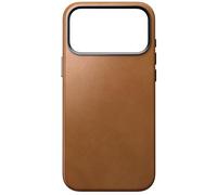 NOMAD Traditional Leather Case | for iPhone 17 Pro Max | Protective Case Made of High-Quality Genuine Leather | MagSafe Compatible | English Tan