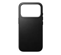 NOMAD Traditional Leather Case for iPhone 17 Pro, Protective Case Made of High-Quality Genuine Leather, MagSafe Compatible, Black