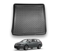 NOMAD Vauxhall Astra J (2010-2015) Boot Liner [Estate Models] Tailored Fit Car Floor Mat Protector Non Slip Waterproof Raised Edges Compatible Custom Fit Accessory Black Dog & Pet Friendly