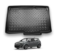 NOMAD Vauxhall Corsa D (2006-2014) Boot Liner [Lower Boot Position] Tailored Fit Car Floor Mat Protector Non Slip Waterproof Raised Edges Compatible Custom Fit Accessory Black Dog & Pet Friendly