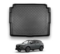 NOMAD Vauxhall Grandland (2017+) Boot Liner [Not for Hybrid Models - Lower Boot] Premium Tailored Fit Mat Protector RecyclableWaterproof Dog & Pet Friendly Raised Edges Compatible Custom Fit Accessory