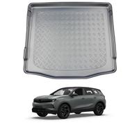 NOMAD Vauxhall Grandland 2024- Boot Liner Upper Position Tailored Fit Car Floor Mat Protector Non Slip Waterproof Raised Edges Compatible Custom Fit Accessory Black Dog & Pet Friendly All-Weather