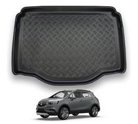 NOMAD Vauxhall Mokka (2012-2019) Boot Liner Tailored Fit Car Floor Mat Protector Non Slip Waterproof Raised Edges Compatible Custom Fit Accessory Black Dog & Pet Friendly Easy Install All-Weather