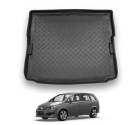 NOMAD Vauxhall Zafira B (2005-2014) Boot Liner [s 7 Seats Model with 3rd Row Folded] Tailored Car Floor Mat Protector Non Slip Waterproof Raised Edges Compatible Custom Accessory Dog & Pet Friendly