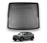 NOMAD Boot Liner Mat for Volvo C40 Recharge 2022+, Tailored PE Car Boot Protector Tray, Waterproof Raised Edge Trunk Mat, Easy Clean Cargo Floor Liner