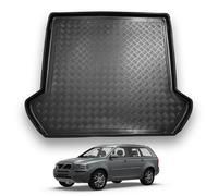 NOMAD Volvo XC90 (2002-2014) Boot Liner [s 5 & 7 Seat Models with 3rd Row Folded] Tailored Car Floor Mat Protector Non Slip Waterproof Raised Edges Compatible Custom Accessory Dog & Pet Friendly