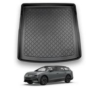NOMAD VW ID.7 (2024+) Boot Liner [Upper Boot Position] Premium Tailored Fit Car Floor Mat Protector Recyclable Thermoplastic Waterproof Dog & Pet Friendly Raised Edges Compatible Custom Fit Accessory