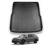 NOMAD VW Passat (2023+) Boot Liner [Upper Boot Position] Premium Tailored Fit Car Floor Mat Protector Recyclable Thermoplastic Waterproof Dog Pet Friendly Raised Edges Compatible Custom Fit Accessory