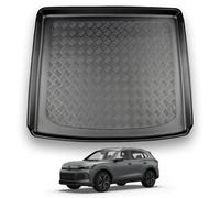 NOMAD Boot Liner Compatible With VW Tiguan 2023- Only suitable for adjustable boot floor in upper position. Tailored Fit Car Protector Guard Tray Accessory Dog Friendly & Waterproof with Raised Edges