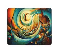 Nomadic urbanism Mouse Pad - Non-Slip Rubber Base Extended Gaming Desk Mat, Full-Area Print Personalized Keyboard Mat for PC Laptop Office Home