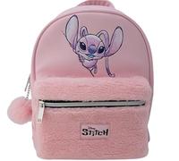 Nomadict Gaming Bag Stitch Angel Teddy - Backpack with Compartment Designed for Nintendo Switch® - 28 x 22 x 12 cm - Officially Licensed Disney