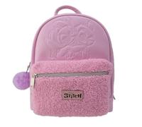 Nomadict Gaming Bag Teddy Pink Stitch - Backpack with Compartment Designed for Nintendo Switch® - 28 x 22 x 12 cm - Officially Licensed Disney