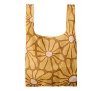 Nomadix | Pocket Tote | Lightweight Packable Tote Bag | Lazy Daisy Gold 11L