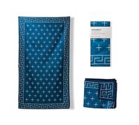 Nomadix Ultralight Towel - Quick Dry & Super Lightweight - Perfect As A Pack Towel to Save On Space - Made with Recycled Materials - Barton Dark Blue - 30x54