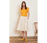 Nomads Clothing Women's BCI Cotton Skirt in Ivory | Size: 14 Nomads Clothing Ivory 14