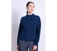Nomads Clothing Women's Cable Knit Jumper in Navy | Size: Small Nomads Clothing Navy S