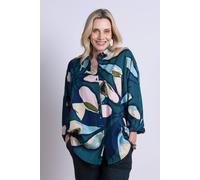Nomads Clothing Women's Printed Oversized Shirt in Blue | Size: 12 Nomads Clothing Blue 12