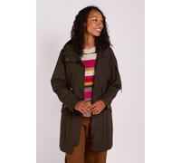 Nomads Clothing Women's Recycled Polyester Raincoat in Khaki | Size: 10 Nomads Clothing Khaki 10