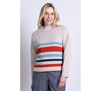 Nomads Clothing Women's Striped Jumper in Light Sand | Size: Medium Nomads Clothing Light Sand M