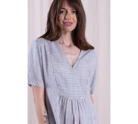 Nomads Clothing Women's Womens Linen Blend Tunic Dress in Light Blue | Size: 8 Nomads Clothing Light Blue 8