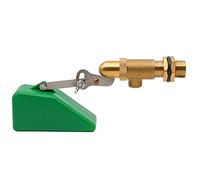 NOMAL Brass Float Valve 1/2 inch Float Ball Valve Automatic Fill Adjustable Float Ball Valve for Livestock Waterer, Water Tank, Aquariums