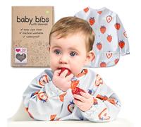 Nombear Waterproof Baby Weaning Bibs with Sleeves for 6-24 Months, 1 Pack