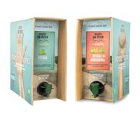 NOMBRE PROPIO Pack 6L Extra Virgin Olive Oil Eco - 3L Picual EVOO & 3L PICUAL/ARBEQUINA EVOO - Bag in Box Format, 3L Rich in polyphenols.