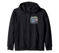 Nome Alaska AK USA, dog race, Alaska Natives, Zip Hoodie