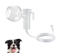 Nomeoop Pet Nebulizer mask for Puppy and Cats, with 2 -Meter Oxygen Tube,Dog Oxygen mask
