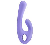 Nomi Tang Flex Bi - Rechargeable Vibrator with Clitoral Arm (Purple)