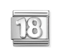 Nomination CLASSIC Composable Oxidised Silver 18 Charm 330101/56*