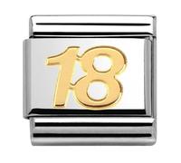 Nomination CLASSIC Gold Daily Life Eighteen Charm 030109/34