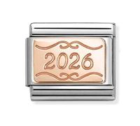 Nomination 2026 Plate Rose Gold Charm