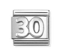 Nomination Oxidised Special Birthday Charm - 30