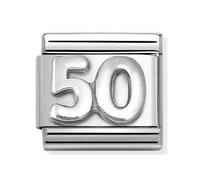 Nomination 50 Silver Shine Charm