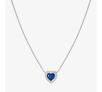 Nomination All My Love Sterling Silver Blue Heart Necklace 240302/012
