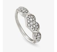 Nomination Angel Silver Sparkling Flying Heart Ring 145380/010/022