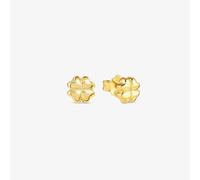 Nomination Armonica Gold Plated Four-Leaf Clover Stud Earrings 241307/003
