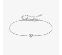 Nomination Armonica White Rhodium Cubic Zirconia Heart Pendant Bracelet 241302/004