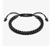 Nomination B-Yond Black Nautical Cord Bracelet