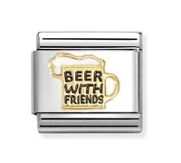 Nomination Beer With Friends Charm