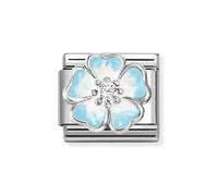 Nomination Blue Flower Charm