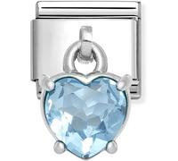 Nomination CLASSIC Blue Heart Dangle Charm 331812/15