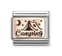 Nomination CLASSIC Rose Gold Camping Charm 430111/21