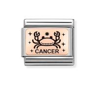 Nomination CLASSIC Composable Plates Cancer Charm 430112/04