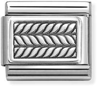 Nomination Chains Texture Charm - Stainless Steel