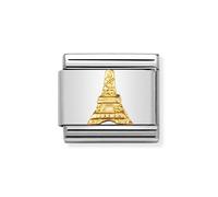 Nomination CLASSIC Gold Monuments Eiffel Tower Charm 030123/15