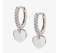 Nomination CHIC&CHARM Heart Crystal Huggie Hoops 148604/001